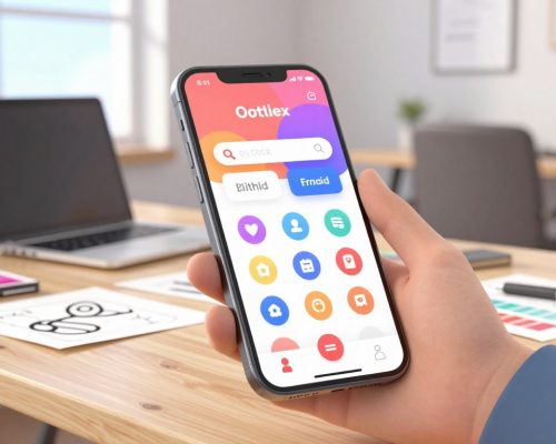 mobile app design​